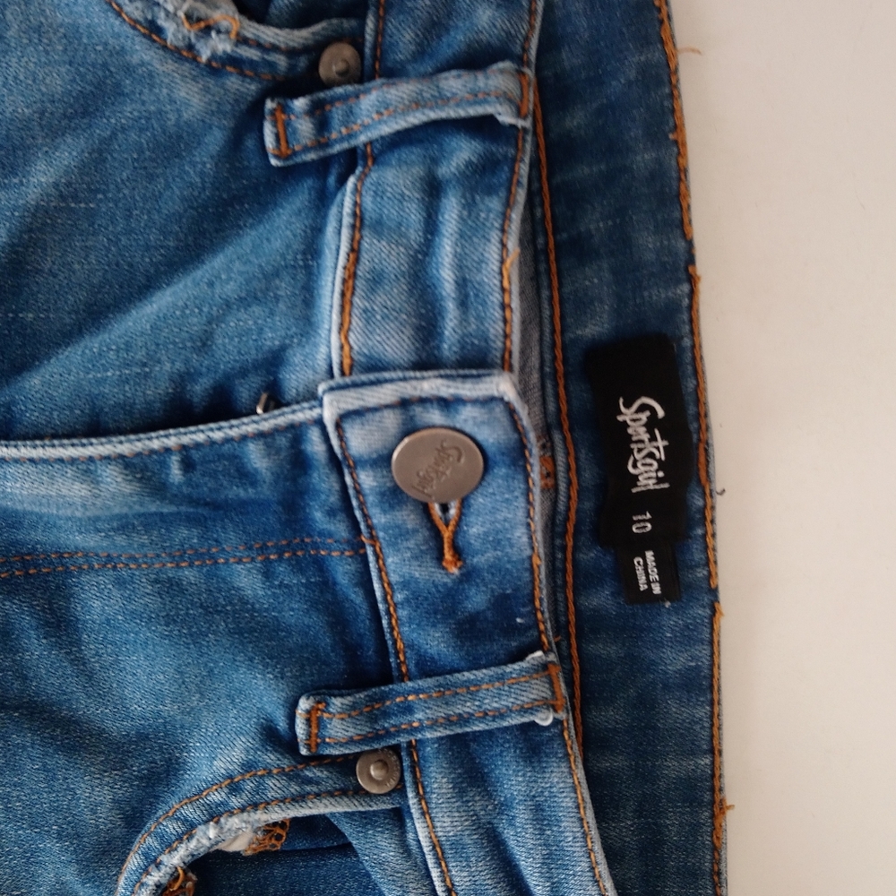 Sportsgirl Distressed skinny jeans size 10 - Picture 6 of 10